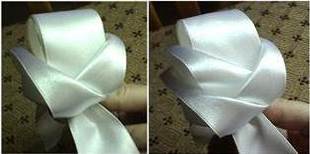 DIY Satin Ribbon Rose without Needle and Thread 4