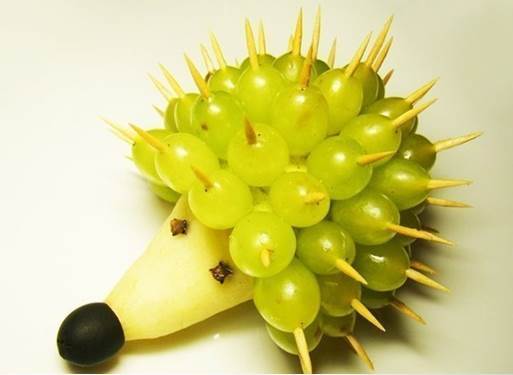 DIY Adorable Fruit Hedgehog 7