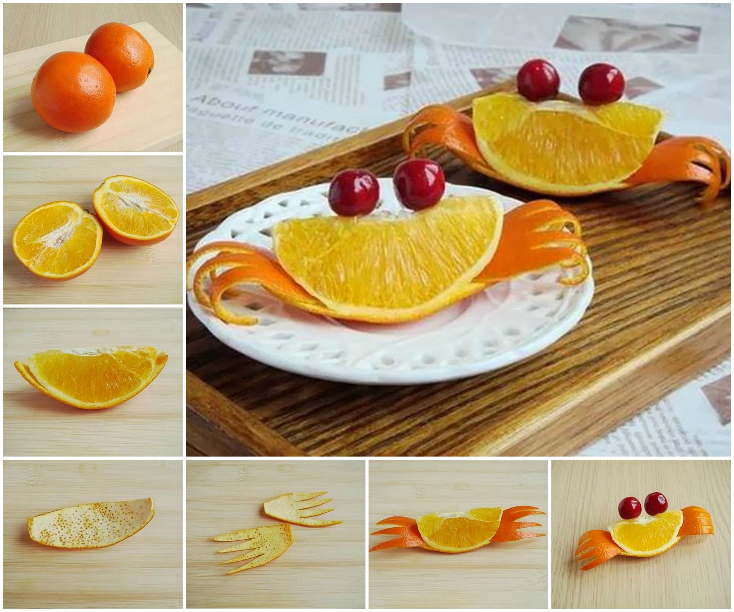 DIY Adorable Orange Crab