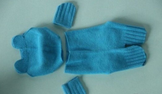 DIY Adorable Sock Teddy Bear 4