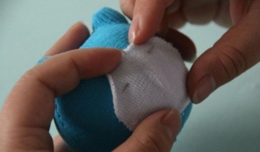 DIY Adorable Sock Teddy Bear 6