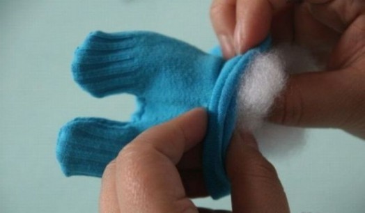 DIY Adorable Sock Teddy Bear 7