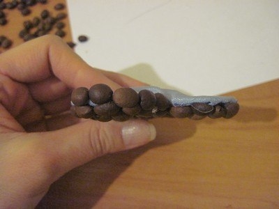 DIY Coffee Bean Fridge Magnet 6