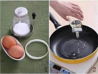 DIY Perfect Round Shaped Fried Egg 2