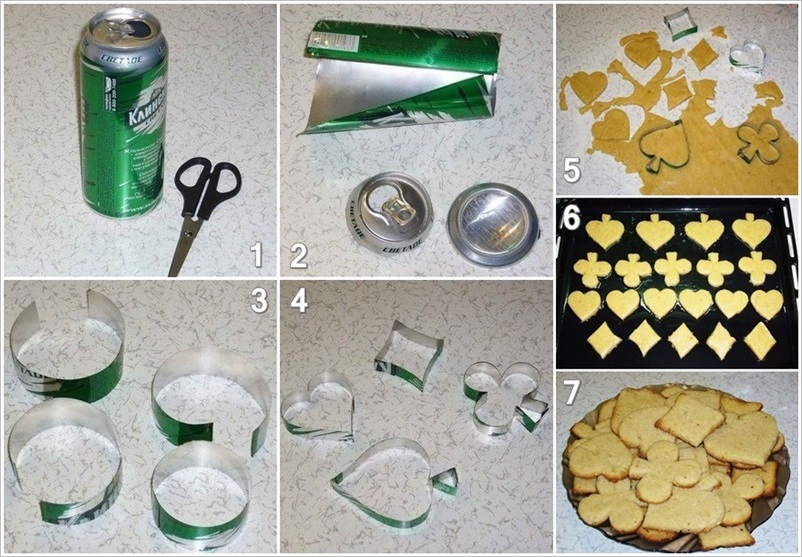 DIY Personalized Cookie Cutters from Soda Cans