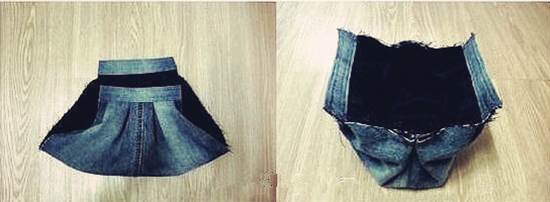 DIY Stylish Handbag from Old Jeans 34