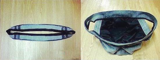 DIY Stylish Handbag from Old Jeans 35