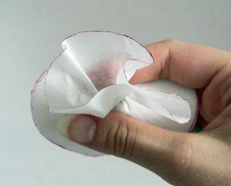 DIY Beautiful Tissue Paper Flowers 5
