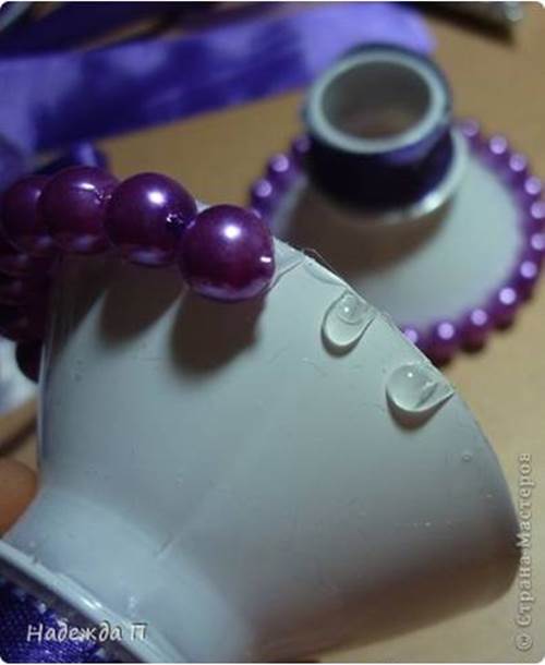 DIY Pretty Candle Holder from Recycled Plastic Bottle 3